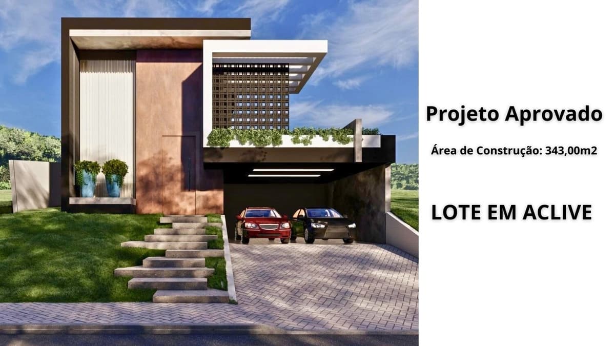 Foto 1 de Terreno À Venda - Vale das Águas com 570m² (Projeto Aprovado de 343m²)