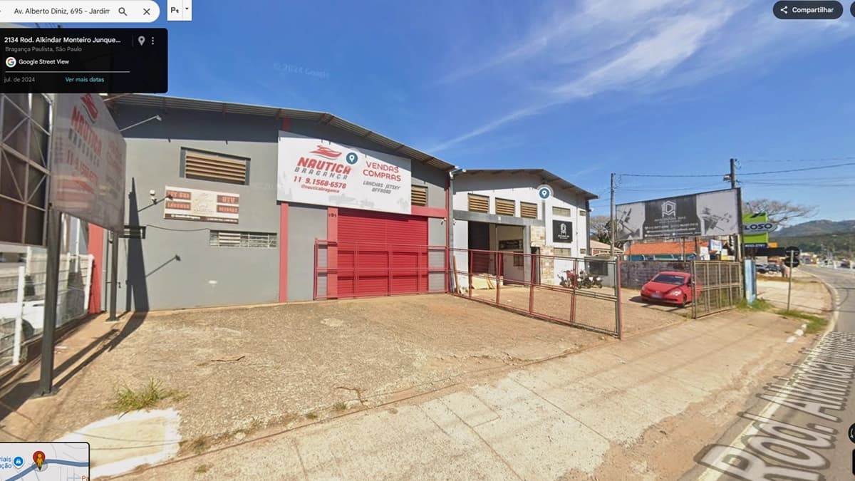 Foto de 🚀 GALPÃO INDUSTRIAL/COMERCIAL REGULARIZADO c/ MEZANINO - BRAGANÇA PAULISTA SP